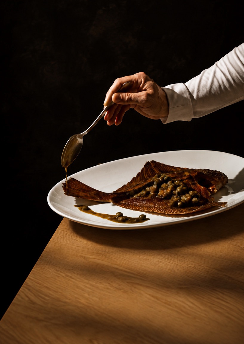 Preparando un plato con criterio